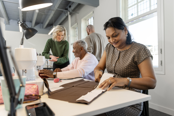 Oficina Técnicas em Costura Criativa.